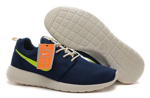 Nike Roshe Run Mens Shoes Breathable For Summer Dark Blue Usa